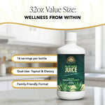 Real Aloe digestive wellness supplement imported from USA packaging details
