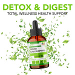 Authentic USA imported internal body deodorizer supplement bottle back label