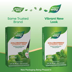 Nature's Way Chlorofresh liquid chlorophyll drops internal deodorant supplement bottle
