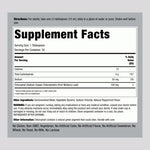 Piping Rock Liquid Chlorophyll nutritional information label