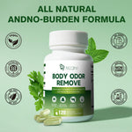 Natural green tea and probiotic infused internal cleansing capsules for natural underarm freshness