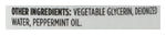 Side view of the thirty milliliter bottle highlighting vegan and non GMO product certifications.
