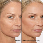 Smashbox sculpting face kit packaging back view.