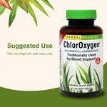 Herbs Etc plant based chlorophyll concentrate softgels for high altitude environmental support