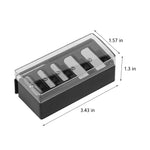 Zggazca cosmetic sharpener showing multiple hole sizes