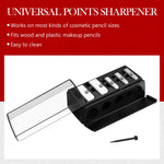 Honoson cosmetic sharpener inside a travel makeup bag