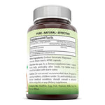 Side angle of Amazing India Arjuna Bark extract container highlighting the 25 percent standardized tannins claim.