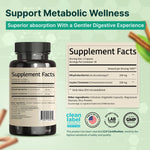 Vinatura Dihydroberberine supplement label showing 30 capsules