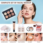 TooAemiS professional makeup kit highlighting the included silicone face practice board for cosmetic training.