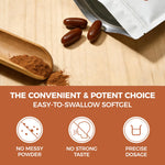 Lirae non-GMO gluten-free Ceylon cinnamon softgels side view