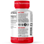 Side profile of Natures Fusions metabolic support bottle