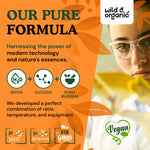 Wild and Organic Ceylon cinnamon supplement packaging