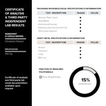 Close up of Toniiq Dihydroberberine 1000mg label details