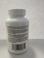 Close up view of the authentic Seagate Products herbal antioxidant capsule packaging.