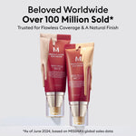 Korean cosmetic tube showing ingredients hyaluronic acid and ceramides on packaging