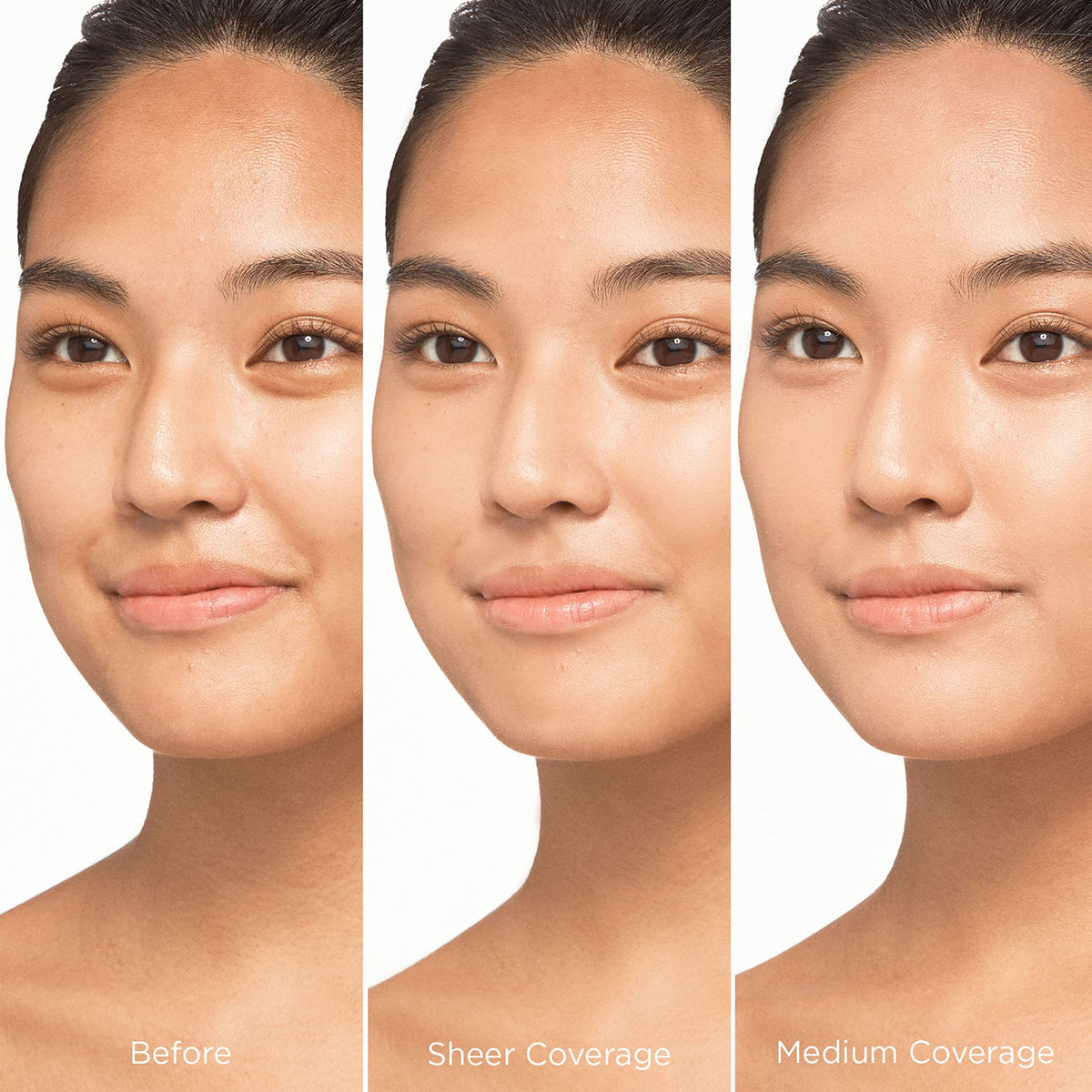 Light with warm undertones shade swatch of JOAH perfect complexion BB cream for matching Indian skin tones.