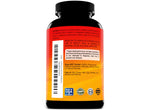 Side view of Incredipure curcumin supplement bottle