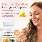 Professional studio shot of Bosmeric-SR 120 caplets