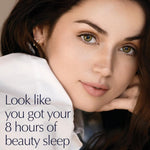 Estée Lauder Night Repair serum texture highlighting the fast absorbing lightweight amber gel formula