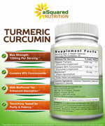 aSquared Nutrition Turmeric Curcumin BioPerine ingredient highlight