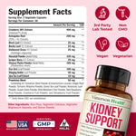 Sixty capsules bottle of imported cranberry and astragalus root kidney cleanser