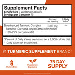 Vegetarian capsule details of Qunol Turmeric Curcumin