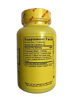 Side view of Seven Forests Tao Hong Si Wu Tang herbal supplement label detailing the concentrated five to one extract ratio
