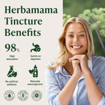 HERBAMAMA vegan alcohol free Dong Quai root extract health supplement