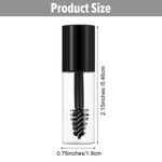 Telooco empty mascara containers arranged for DIY eyelash serum