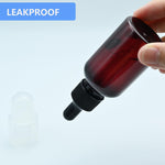 Professional liquid storage bottles with organization labels