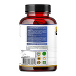 Humming Herbs daily eye nutrition formula bottle displayed clearly to show manufacturing and quality details.