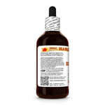 Premium USA imported bilberry herbal extract liquid bottle placed on a clean flat background showing the dropper cap mechanism.