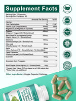 GreenPeople advanced herbal complex packaging highlighting natural respiratory and digestive health benefits for daily wellness.