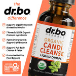 USA imported vegan alcohol free intestinal health liquid drops