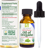 Seventy five percent carvacrol liquid oregano drops for gut health