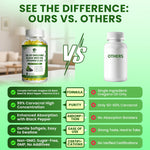 Lukaree 180 softgels bottle displaying non-GMO and respiratory support certifications