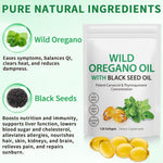 Nenmaokenu herbal dietary softgels showing ingredient facts label details