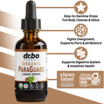Dr Bo Herbals Organic ParaGuard Intestinal Guard Supplement nutritional facts and ingredient list