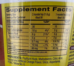 Kirkland Signature Fiber Supplement orange flavor bottle details