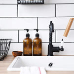 Yebeauty multiuse kitchen and bathroom soap dispensers in a set of two.