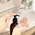 Yebeauty authentic imported green plastic bottles for stylish home organization.