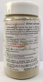 Ayurvedashree Yashtimadhu powder 100g jar lifestyle product shot