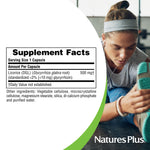 Capsule size reference for NaturesPlus Herbal Actives Licorice
