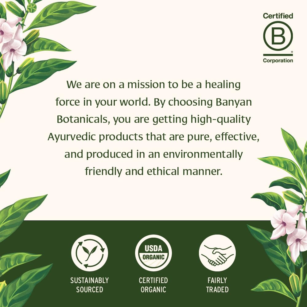 Authentic Banyan Botanicals Lung Formula imported USA product label
