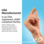 Side view of SFI Health Mastic Gum DGL bottle