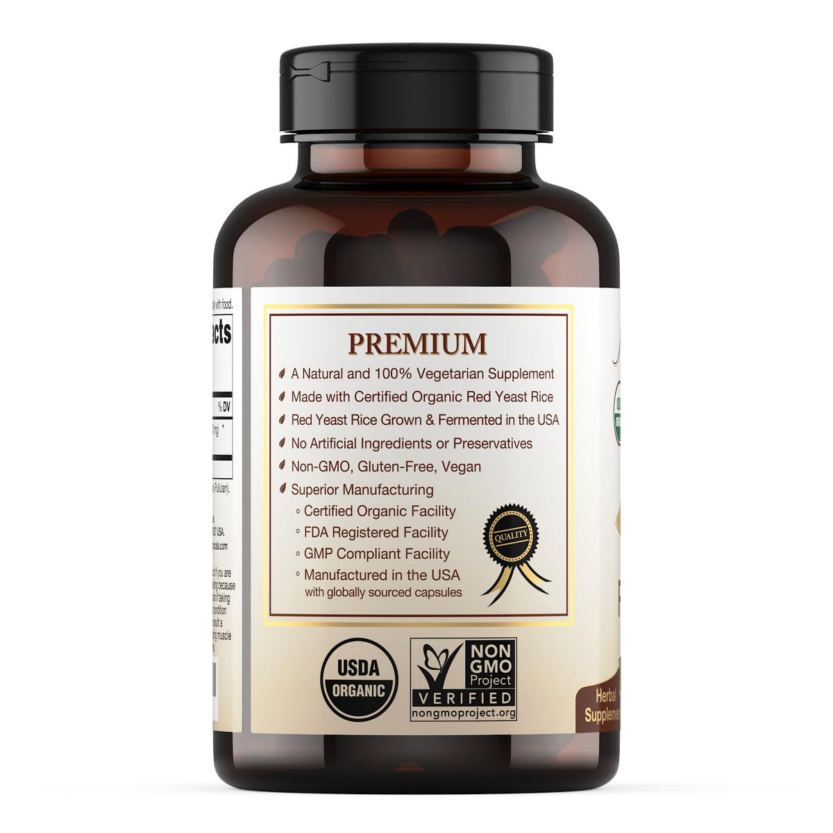Natural Choice Botanicals non GMO citrinin free heart health supplement