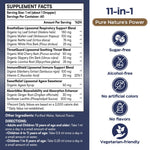 Corpofuerte respiratory relief drops nutritional label details