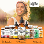 Wild and Organic digestive and lung support liquid drops