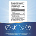 Nature's Way DGL supplement bottle side label