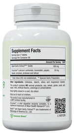 Authentic antioxidant garlic tablets for healthy blood pressure management
